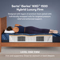 iSeries NXG 1500 Hybrid Firm Full Mattress-Metro Mattress