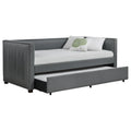 Brodie Twin Daybed with Trundle-Metro Mattress