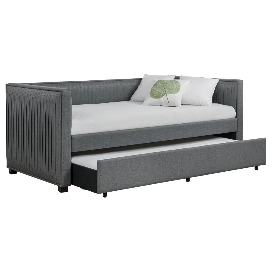 Brodie Twin Daybed with Trundle-Metro Mattress