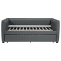 Brodie Twin Daybed with Trundle-Metro Mattress