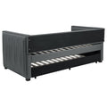Brodie Twin Daybed with Trundle-Metro Mattress