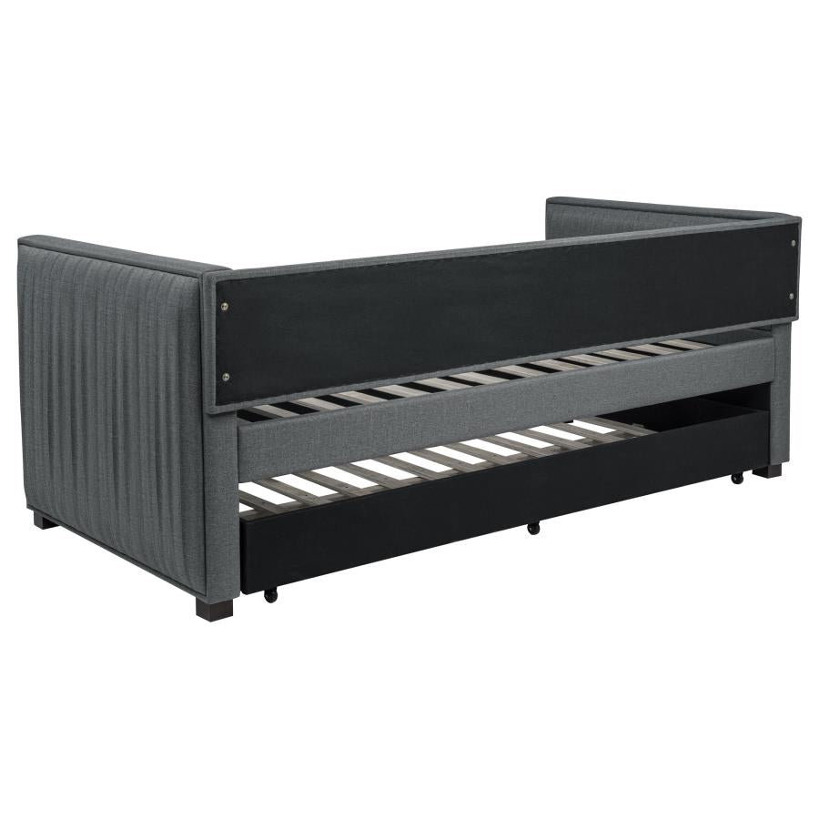 Brodie Twin Daybed with Trundle-Metro Mattress