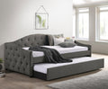 Sadie Gray Trundle Bed-Metro Mattress