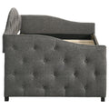 Sadie Gray Trundle Bed-Metro Mattress
