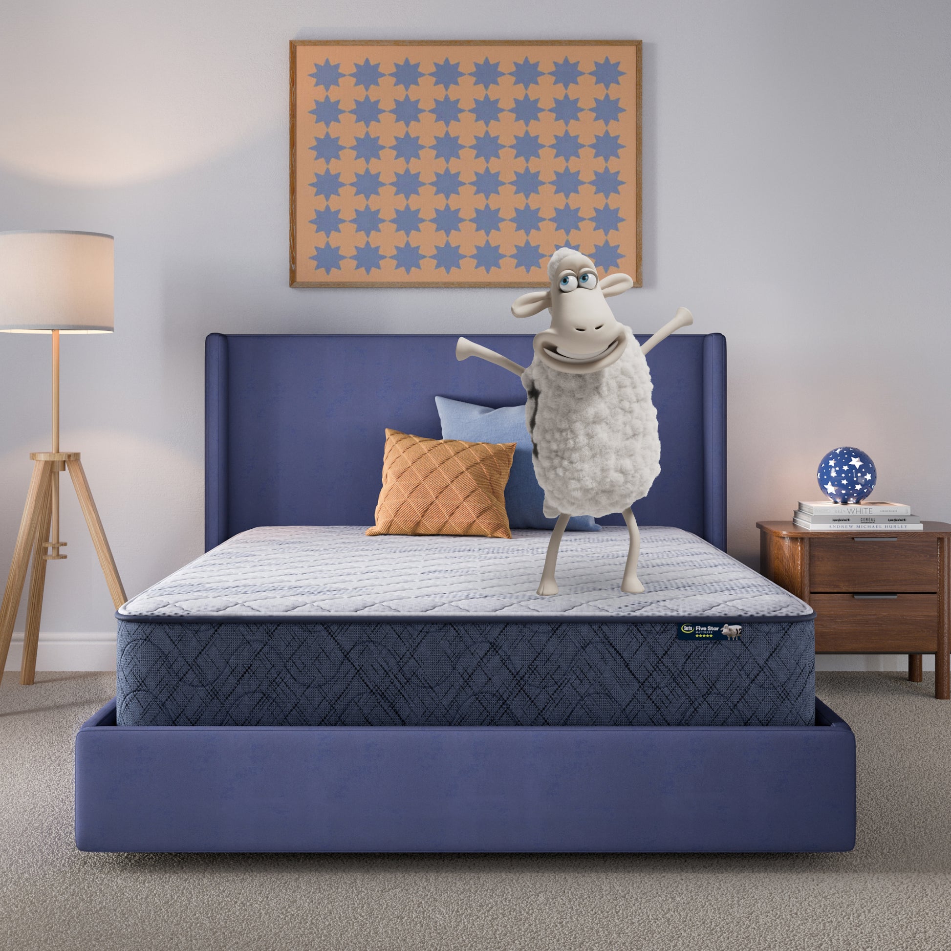 Serta Five Star Mattress Bed in a Box - 12" Firm-Metro Mattress