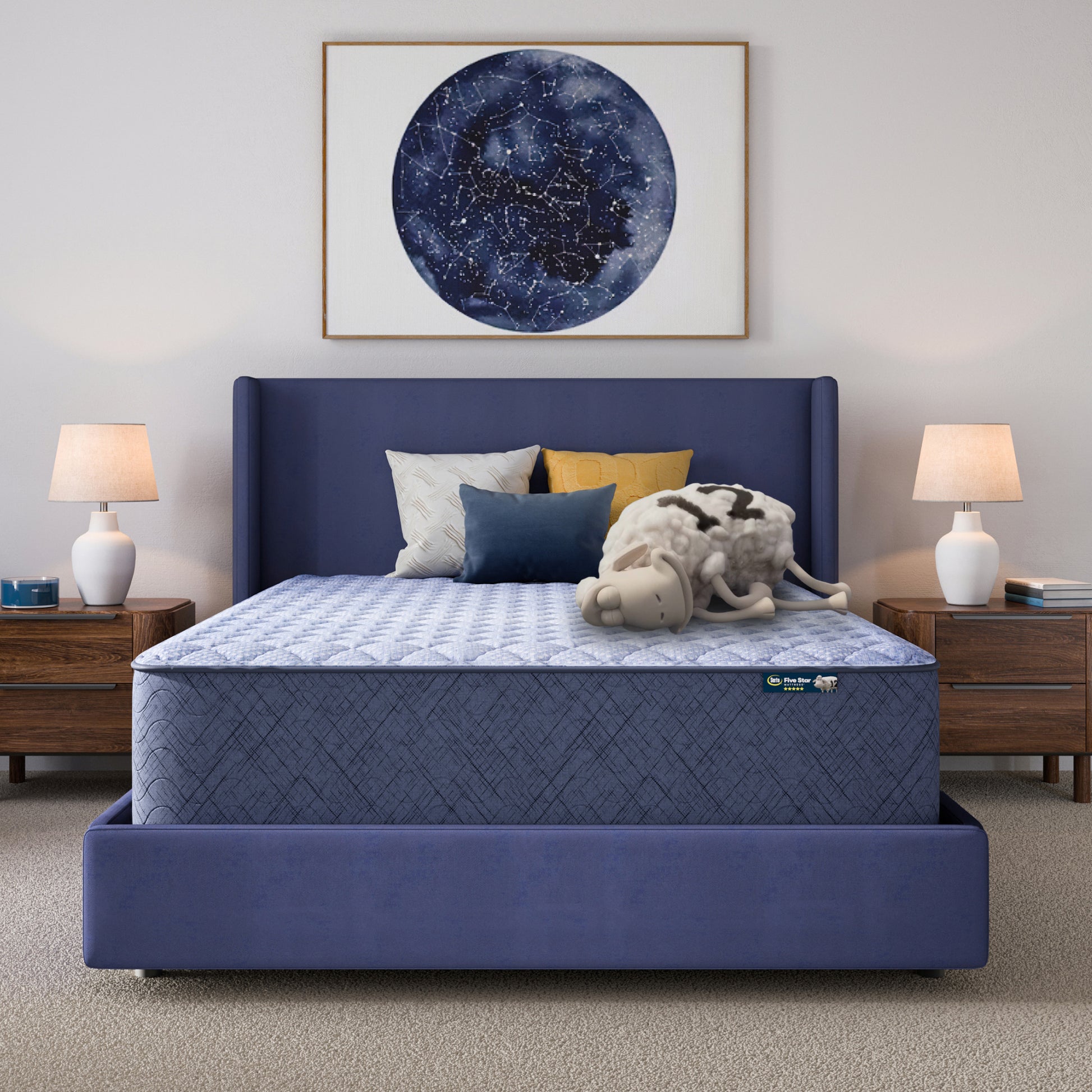 Serta Five Star Mattress Bed in a Box - 14" Firm-Metro Mattress