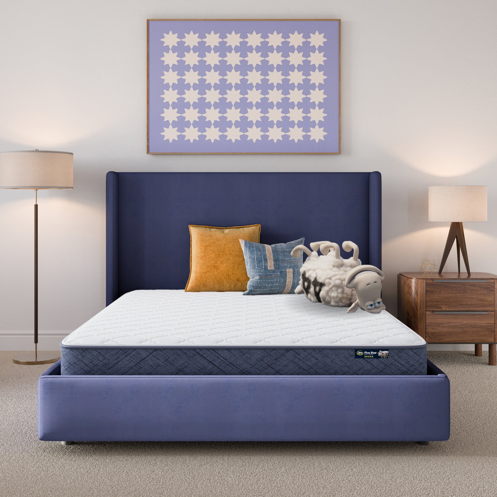 Serta Five Star Mattress Bed in a Box - 7" Firm-Metro Mattress