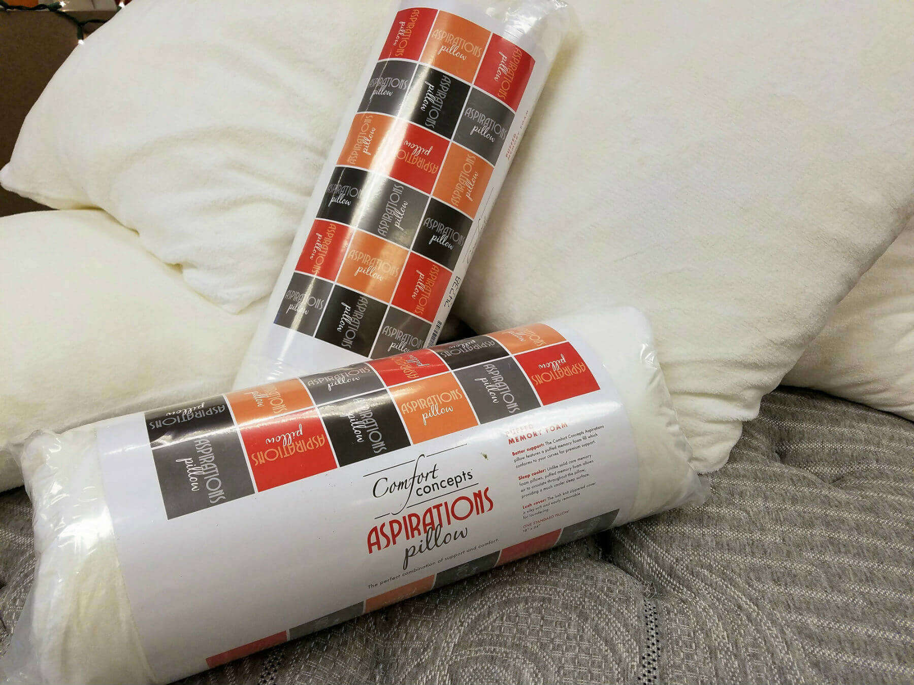 fort Concepts Aspirations Memory Foam Pillow